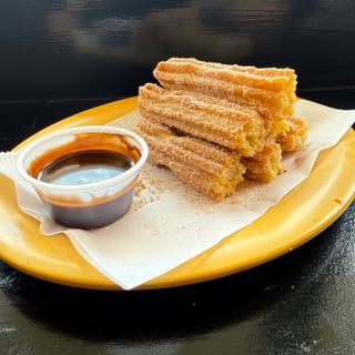 Churros with Caramel
