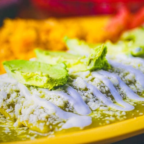 Enchiladas Suizas.