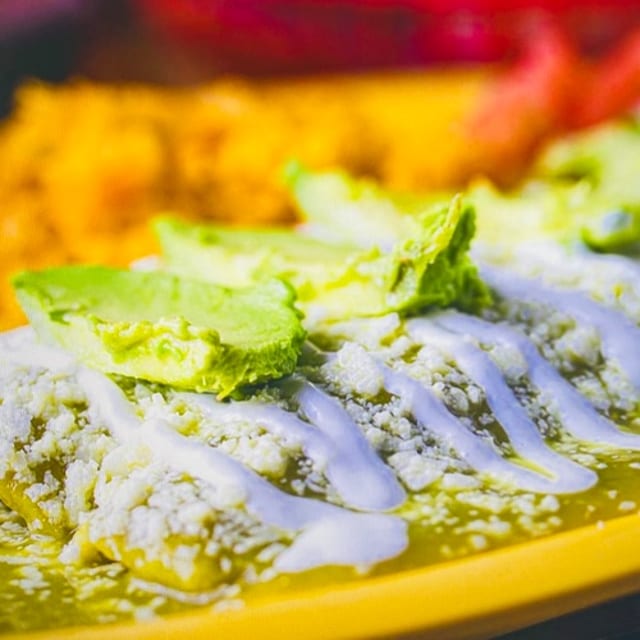 Enchiladas Suizas.