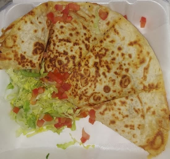 Large Quesadilla.